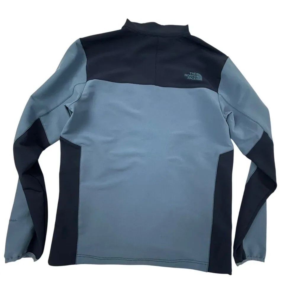 The North Face Apex Pneumatic Softshell Windwall Jacket Men Medium Blue